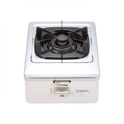 煤氣單頭煮食爐(白色) (RVH1S-SSW)