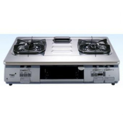 智依時煮飯寶雙頭煤氣煮食爐(不銹鋼) (RJ3RTM-SSS)