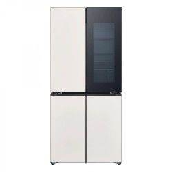 442公升智能變頻式 對門式雪櫃[玉石白色] (F554GBBV3B)