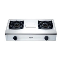 雙頭石油氣煮食爐(爐身白色) (RVH2SKL)