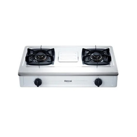雙頭石油氣煮食爐(爐身白色) (RVH2SKL)