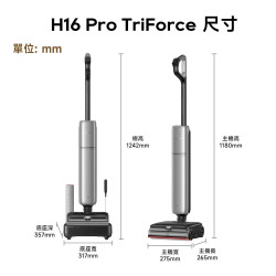 蒸汽吸塵洗地機 (H16 Pro Triforce)